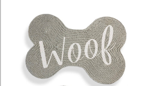 Woof Bone-Shaped Rug